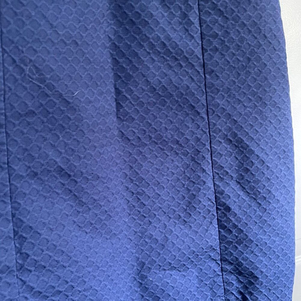 Lilly Pulitzer Navy Blue and Gold Lace Sleeveless Mini Dress Size 0 - Picture 8 of 8